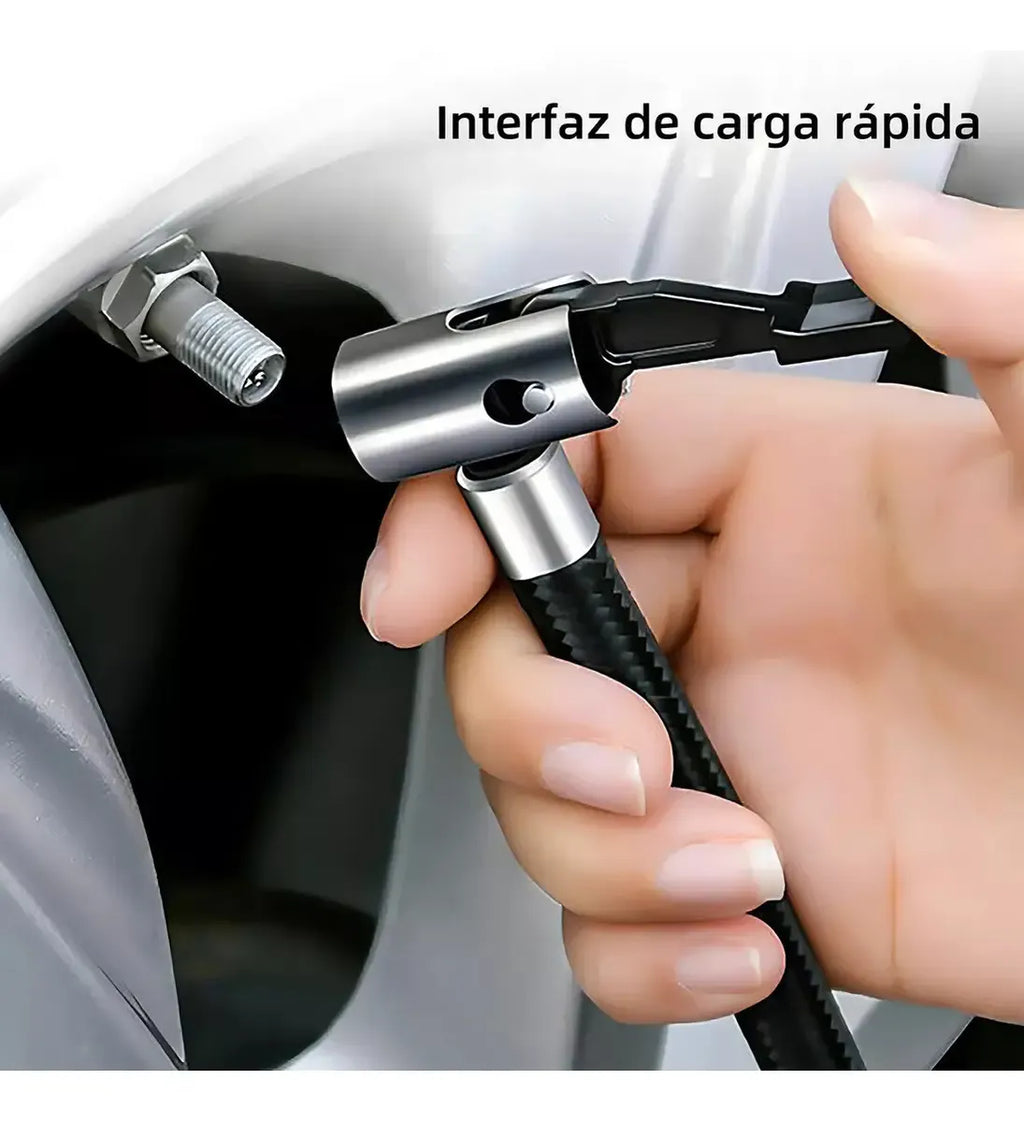 Inflador de llantas 12V, 100psi