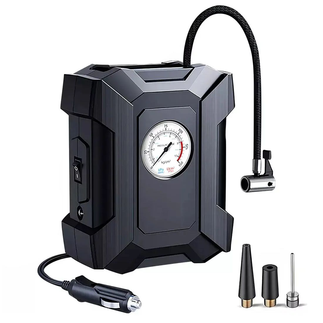 Inflador de llantas 12V, 100psi