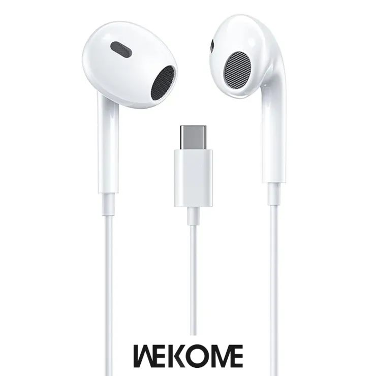 Audifono con microfono tipo C
