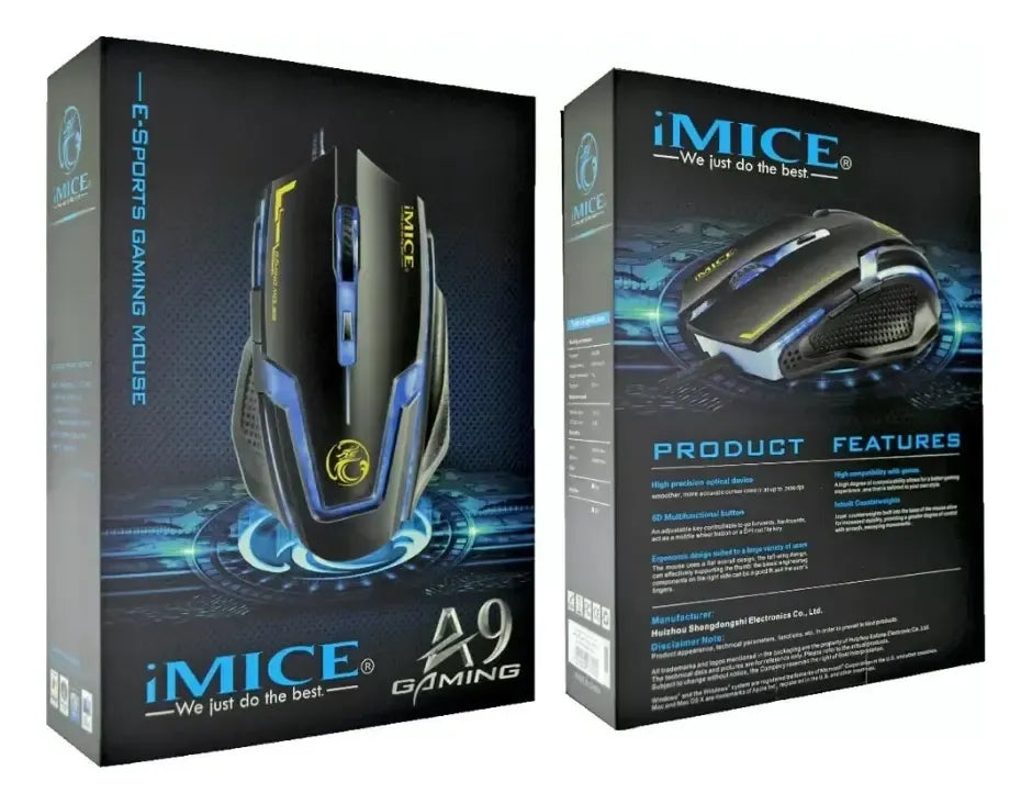 Mouse gaming 3200dpi