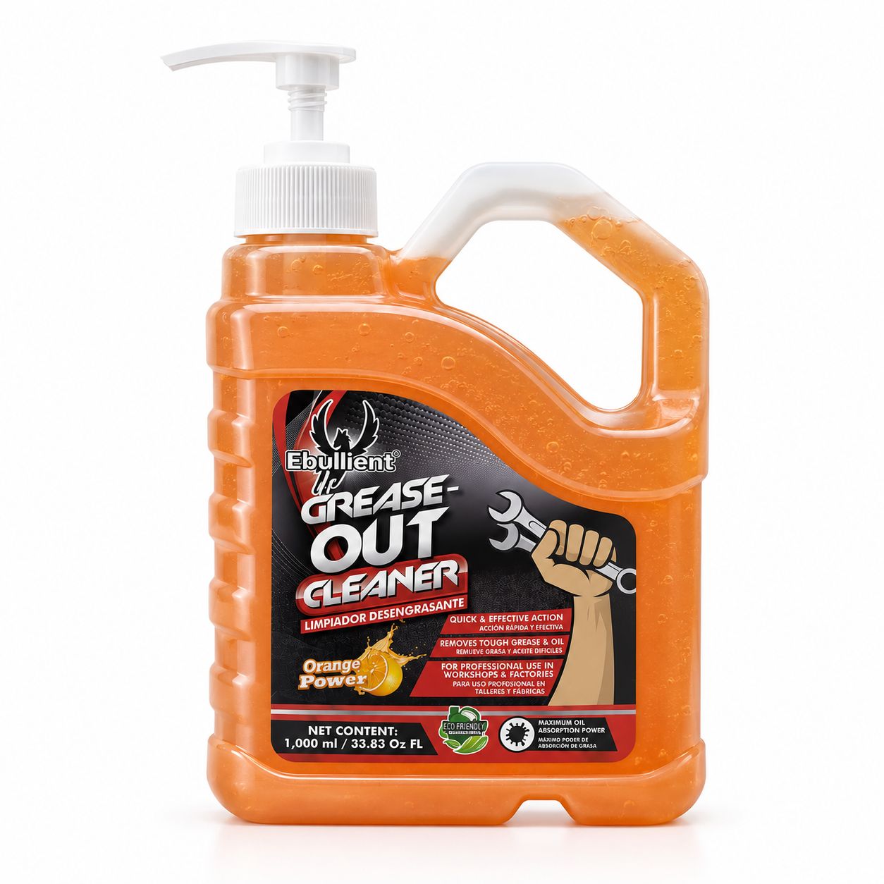 Limpiador desengrasante clean out 1000ml