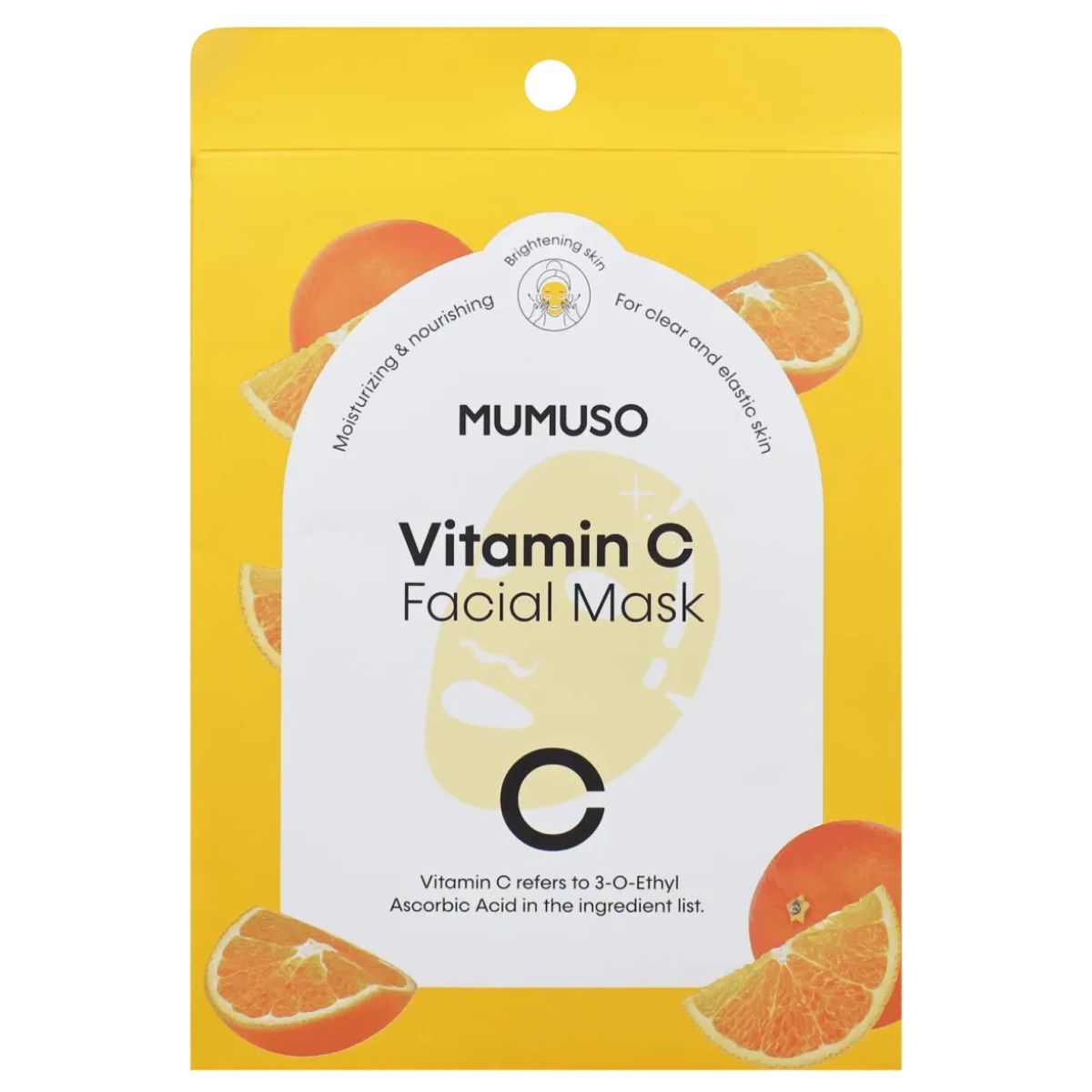 Mascarilla facial de vitamina C