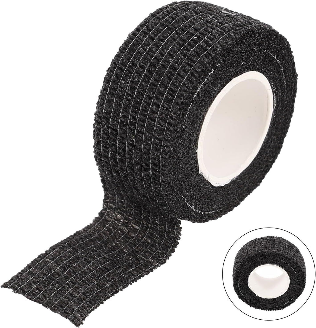 Vendaje cohesivo coban de 1" negro
