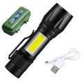 Linterna recargable LED de mano