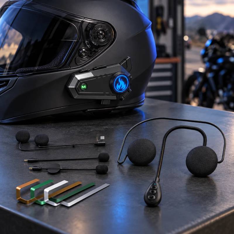 Audifonos bluetooth para moto