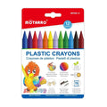 Crayones de plastico 12 colores