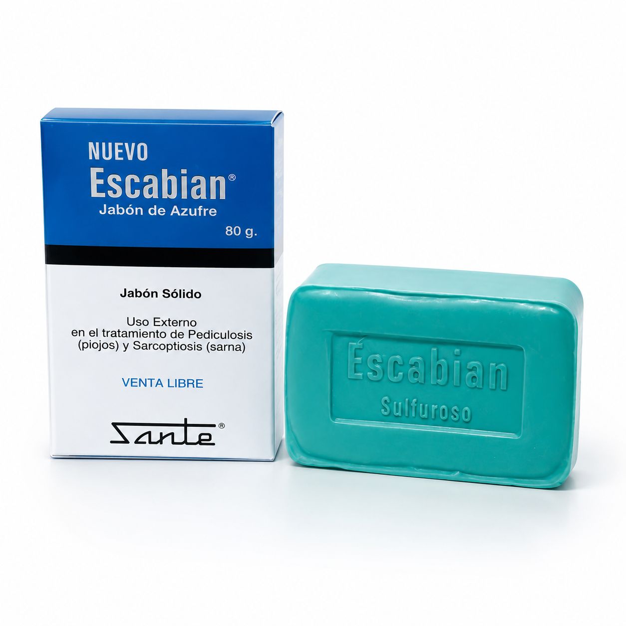 Jabon de azufre 80g