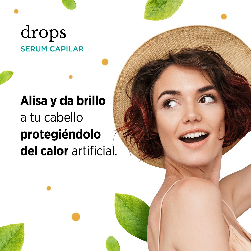 Serum capilar brillo + sedoso con vitamina E