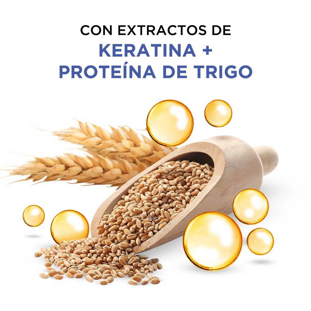 Shampoo keratina y Trigo 345 ml