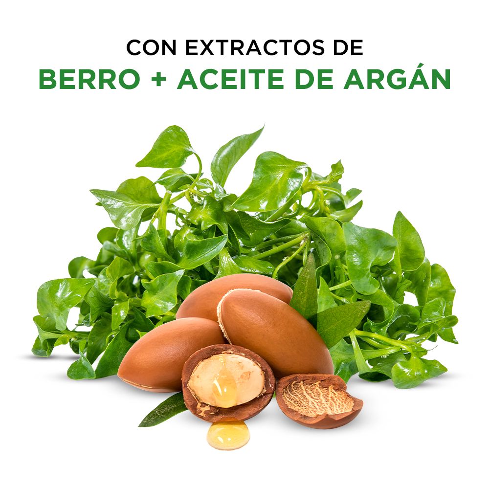 Acondicionador caida de pelo argan y berro