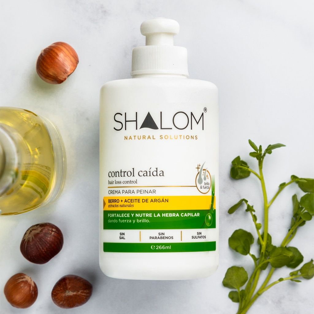 Crema para caida de pelo argan y berro