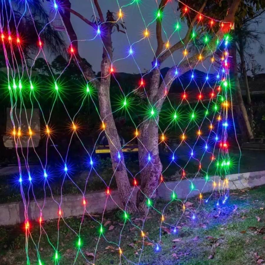 Luces LED de cortina 1.5x1.5 mts