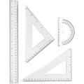 Estuche de gometria 4 piezas