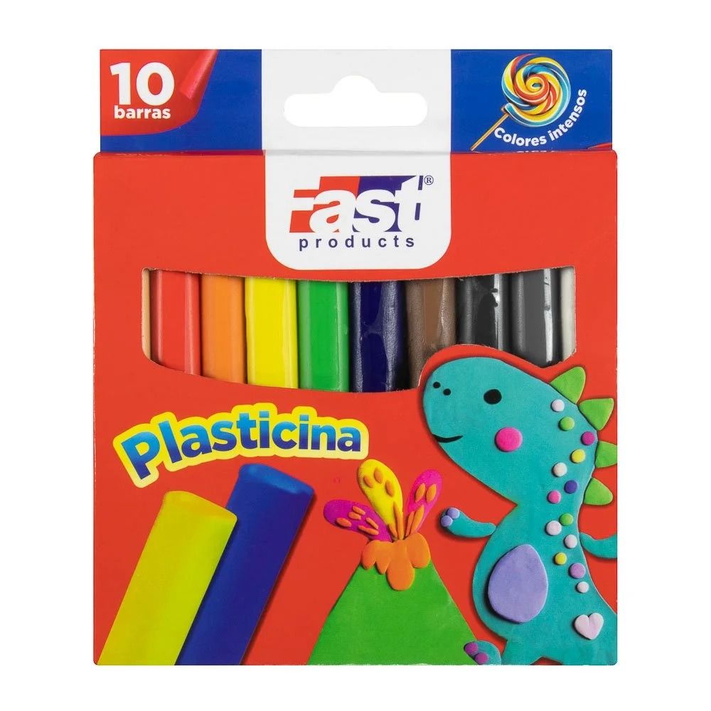 Plasticina 10 colores