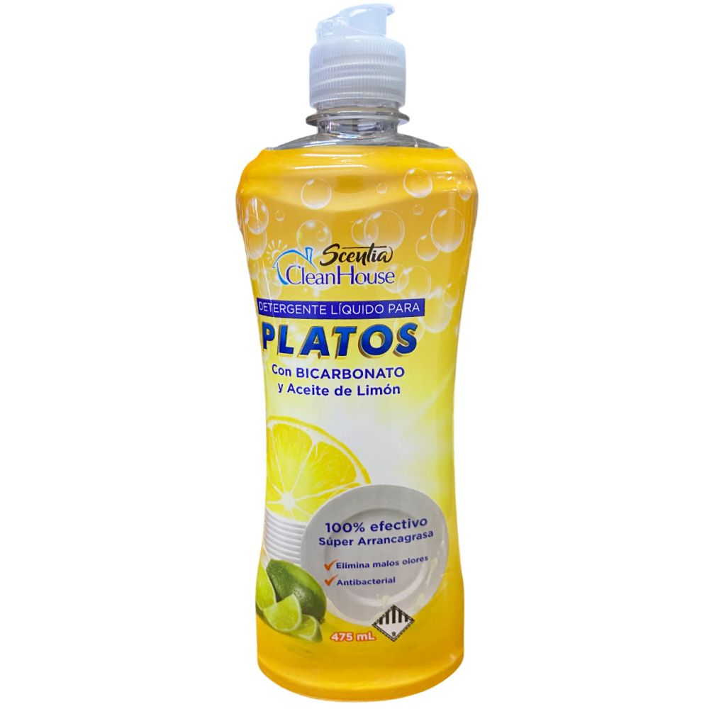 Liquido lavaplatos con bicarbonato 470ml