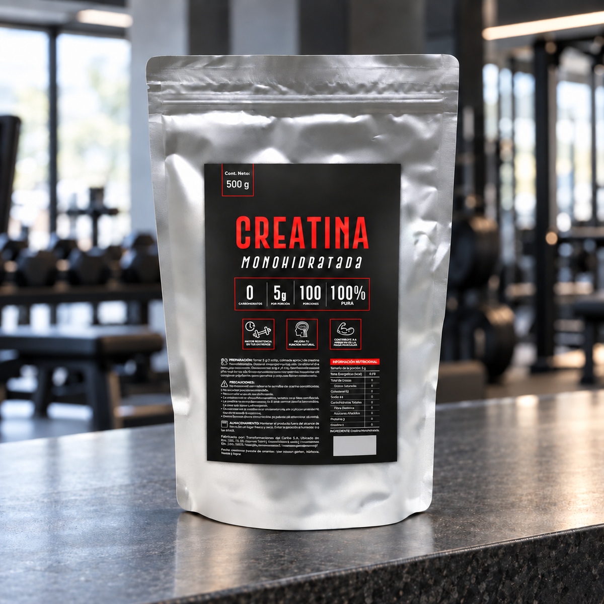 Creatina Monohidratada 500gr