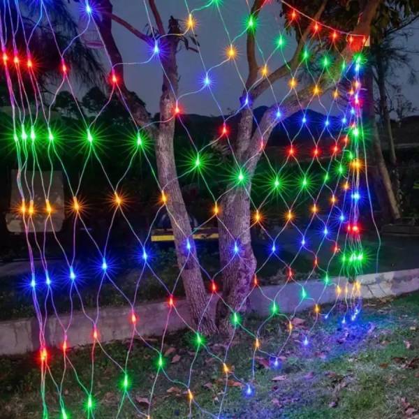 Luces LED cortina 3x1.5 metros