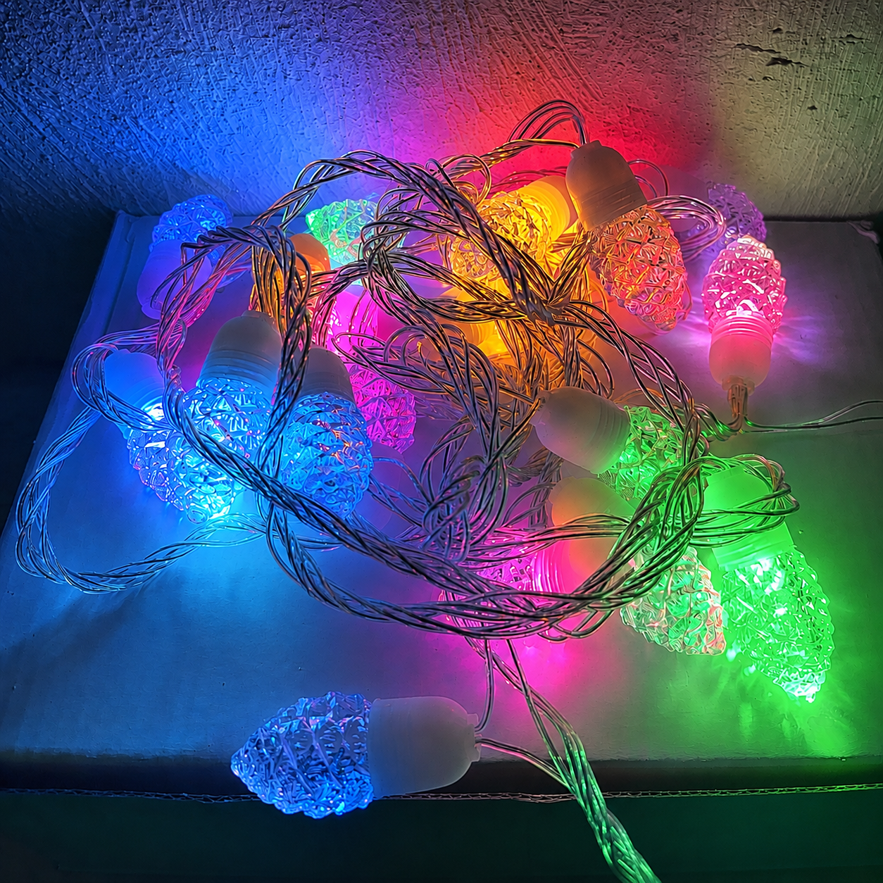 Luces LED pinito 5 metros colores