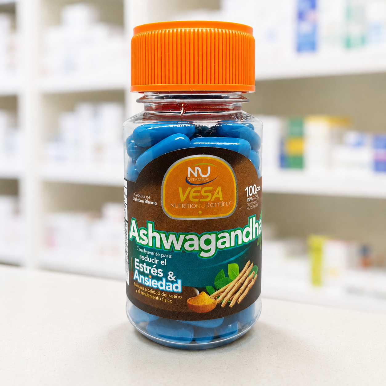 Ashwagandha 100 capsulas gel