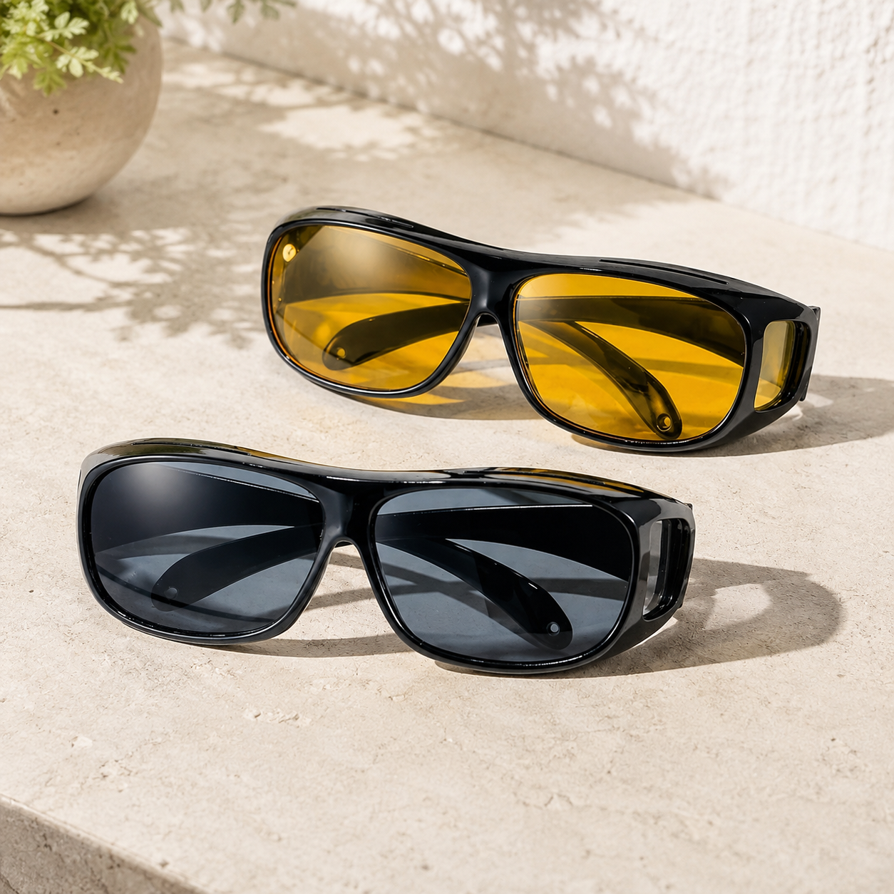 Combo de lentes de vision nocturna y dia
