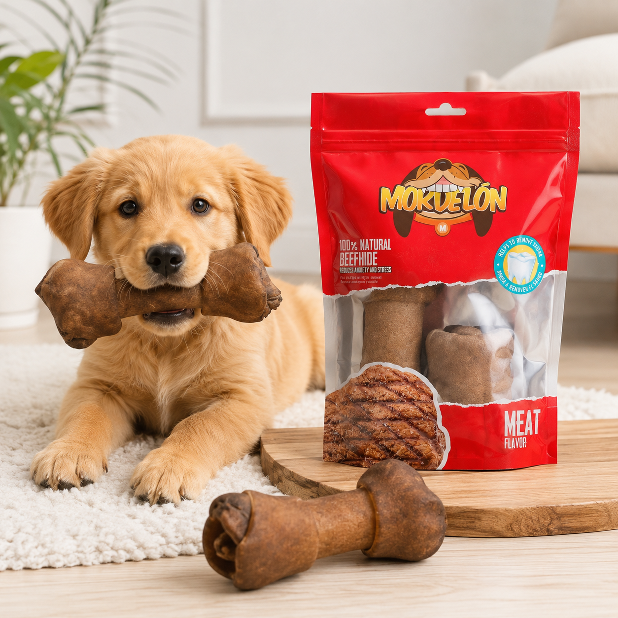 Snack para perro 100% natural
