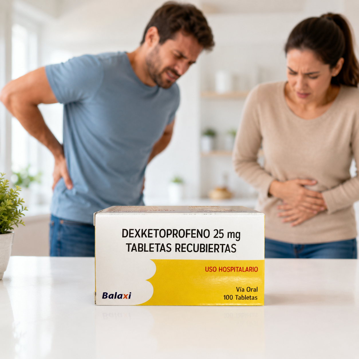 Dexketoprofeno 25mg 100 tabletas