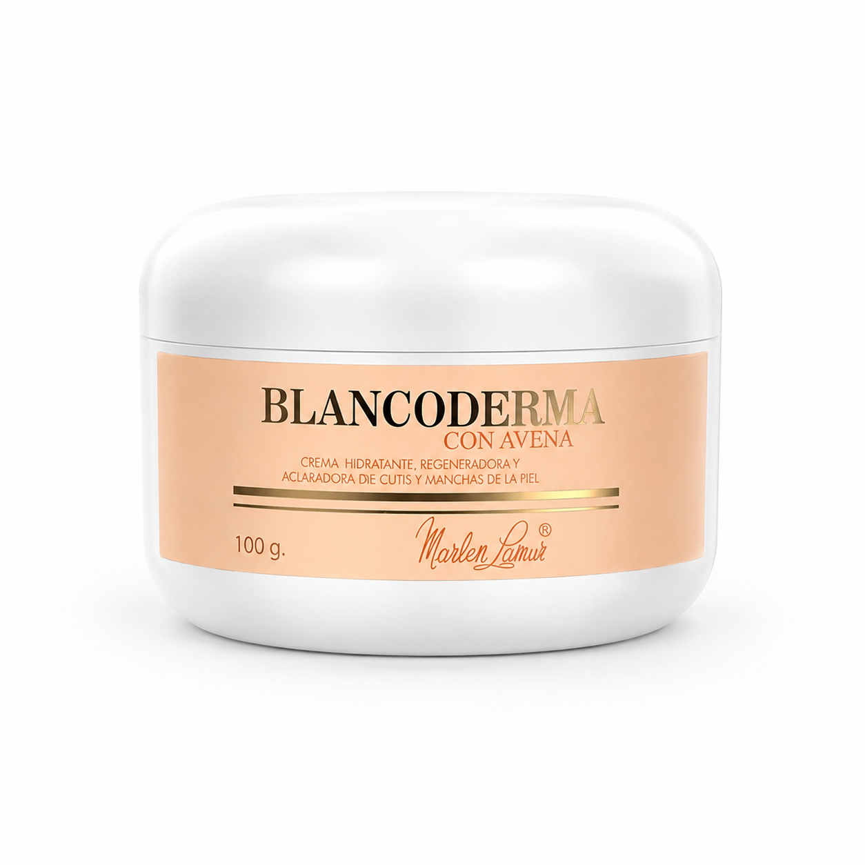 Crema facial aclaradora avena 75g