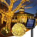 Luces LED solares amarillas 11 metros
