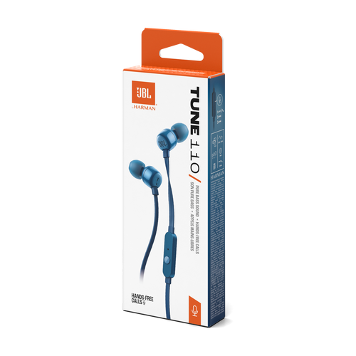 Audifonos con microfono T110 azules