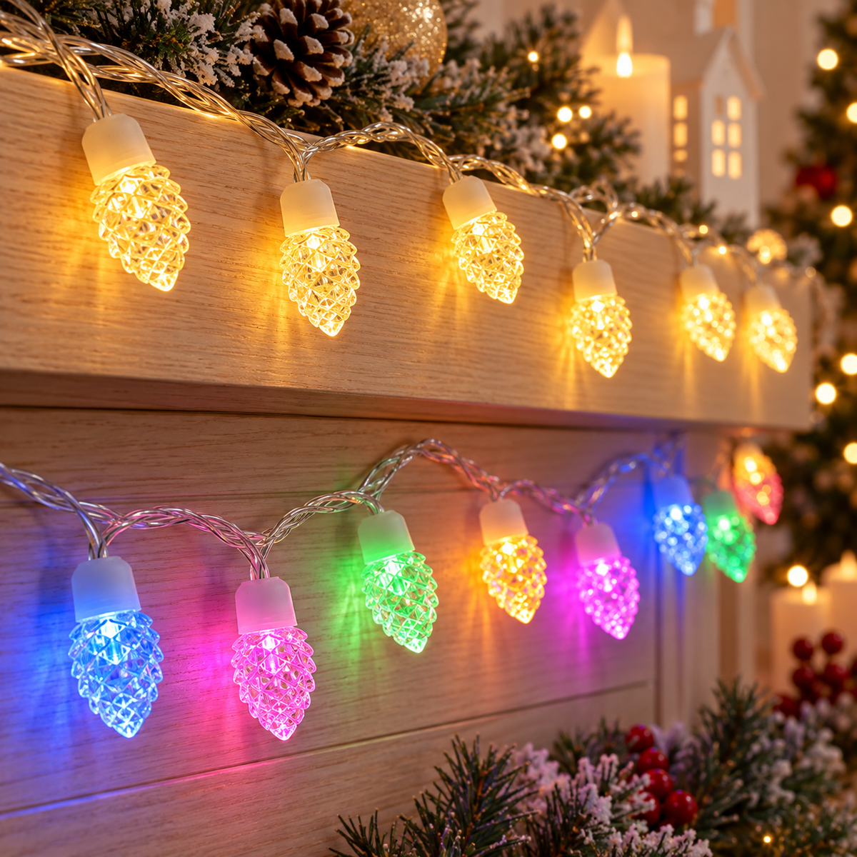 Luces LED pinito 5 metros