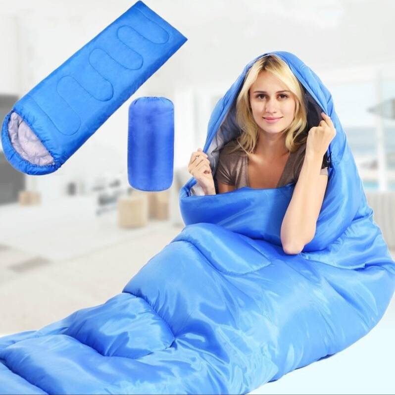 Sleeping bag para adulto azul