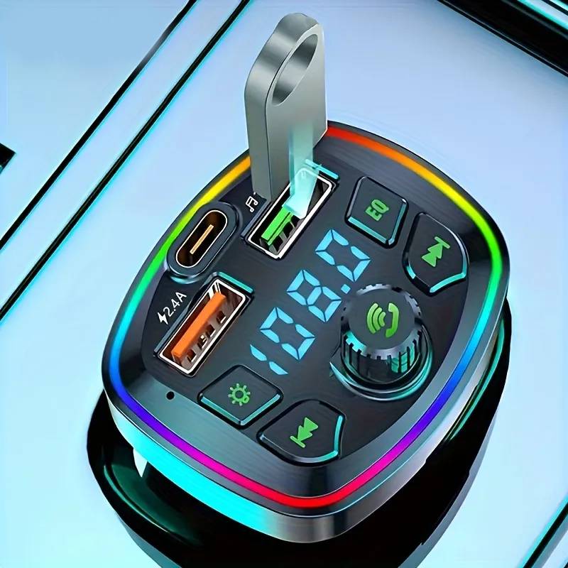 Transmisor bluetooth carga rapida