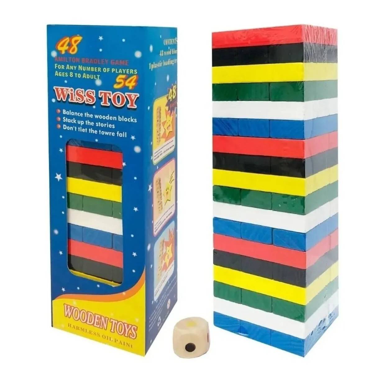 Jenga de 55 piezas