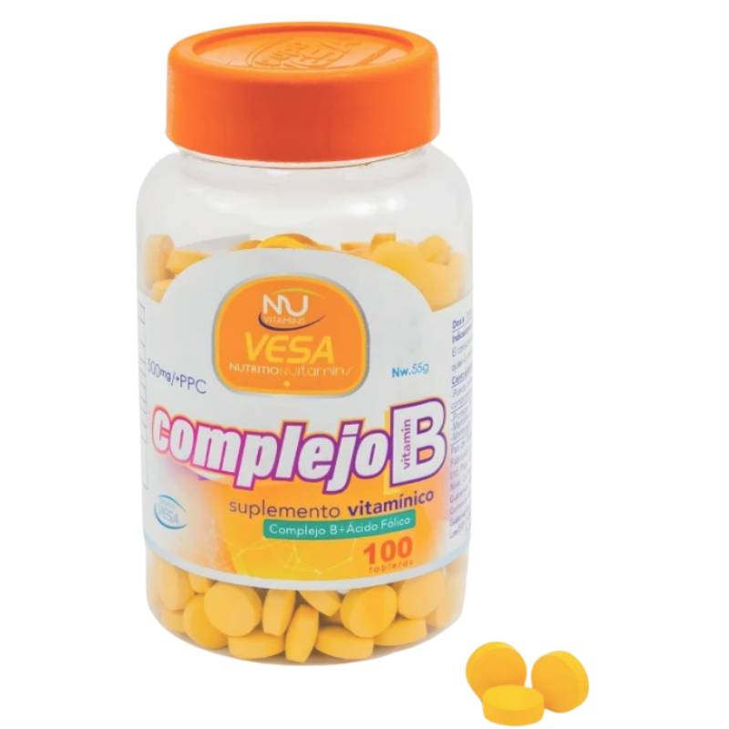 Complejo B 100 tabletas