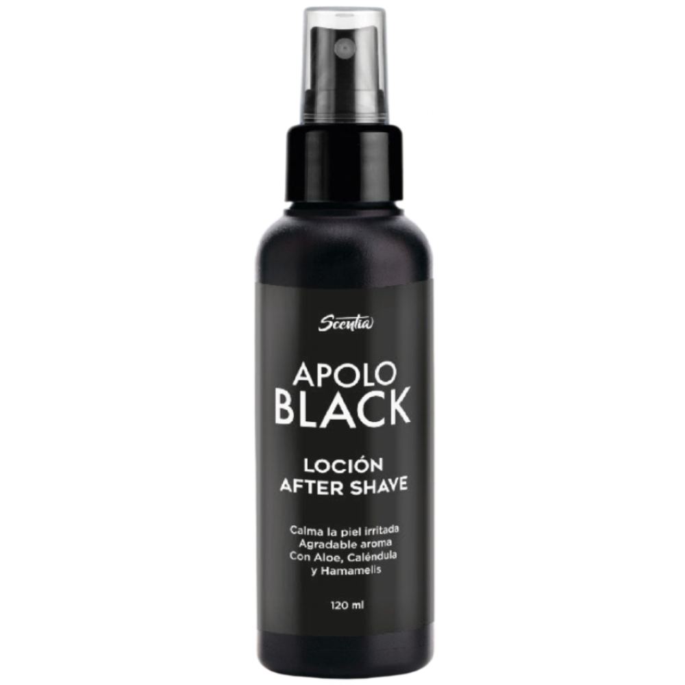 Locion after shave apolo black