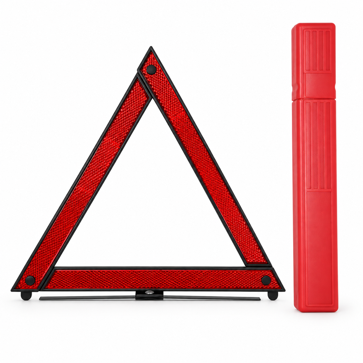 Triangulo reflectivo con estuche