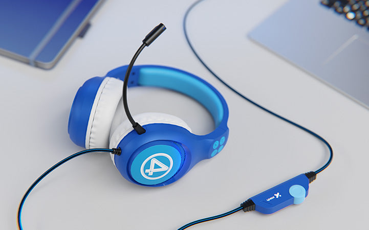 Audifonos gaming con luz LED 4 fantasticos
