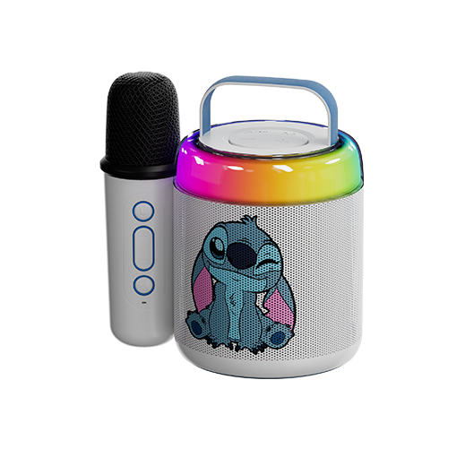 Bocina bluetooth 5W LED + Microfono para karaoke