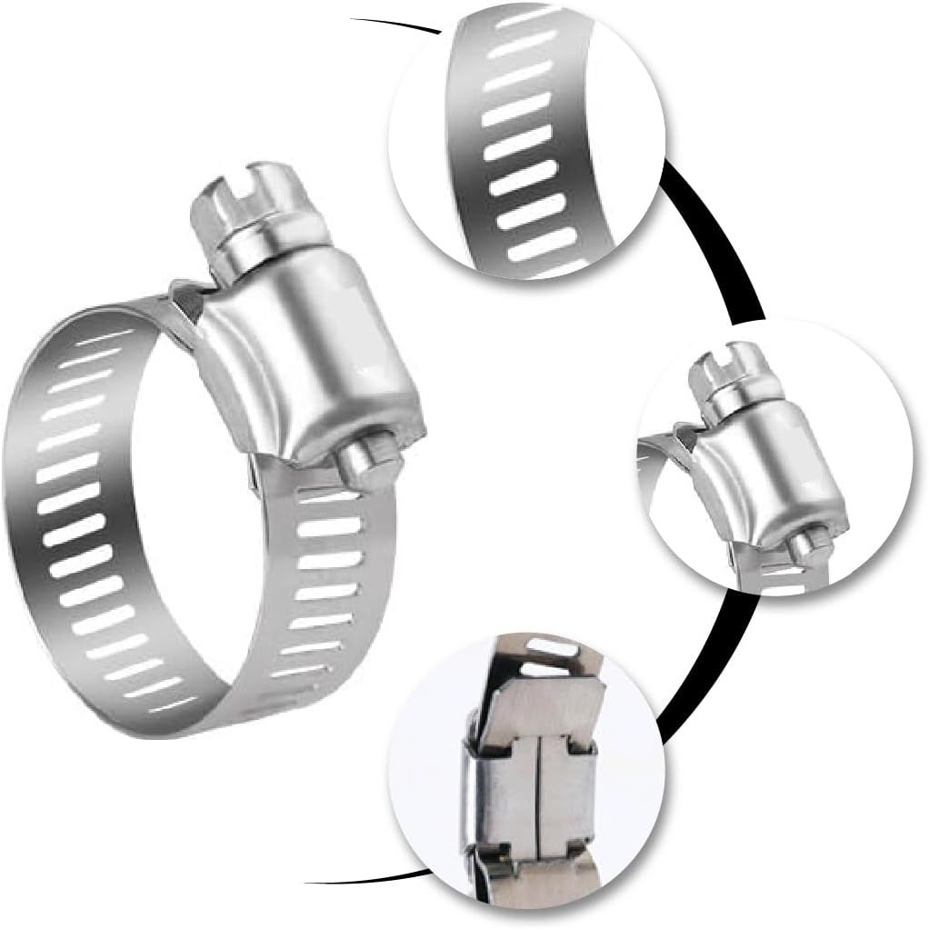 Abrazaderas de metal de 3/4" x8 - anacate