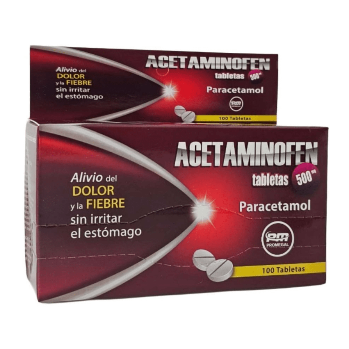 Acetaminofen 500mg 100 tabletas - anacate