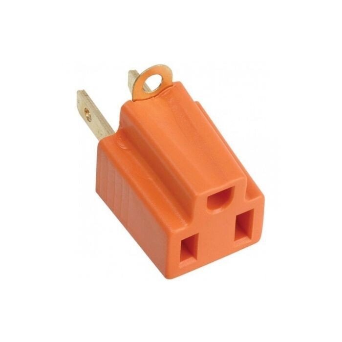 Adaptador AC de 3 a 2 - anacate
