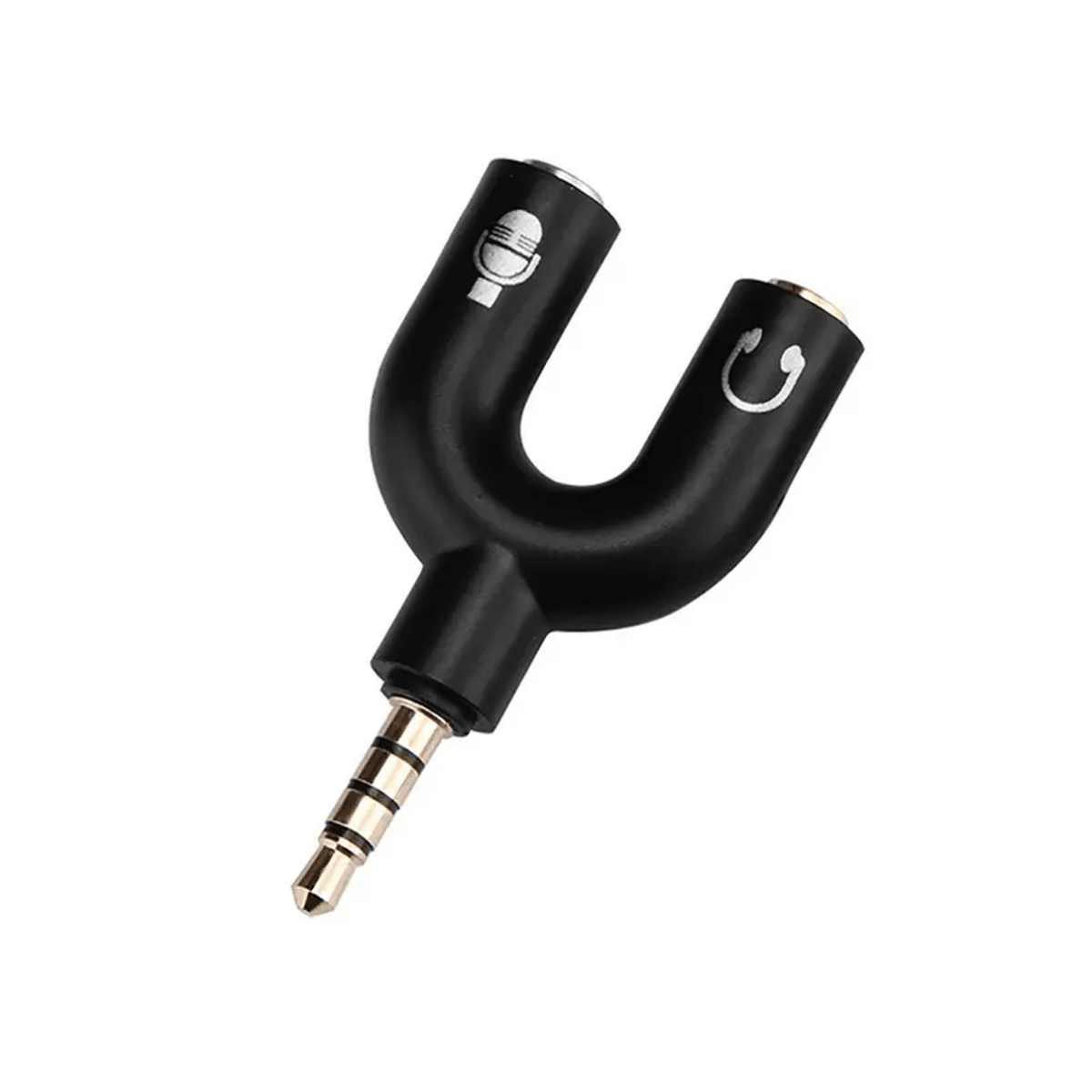 Adaptador de audio y microfono - anacate