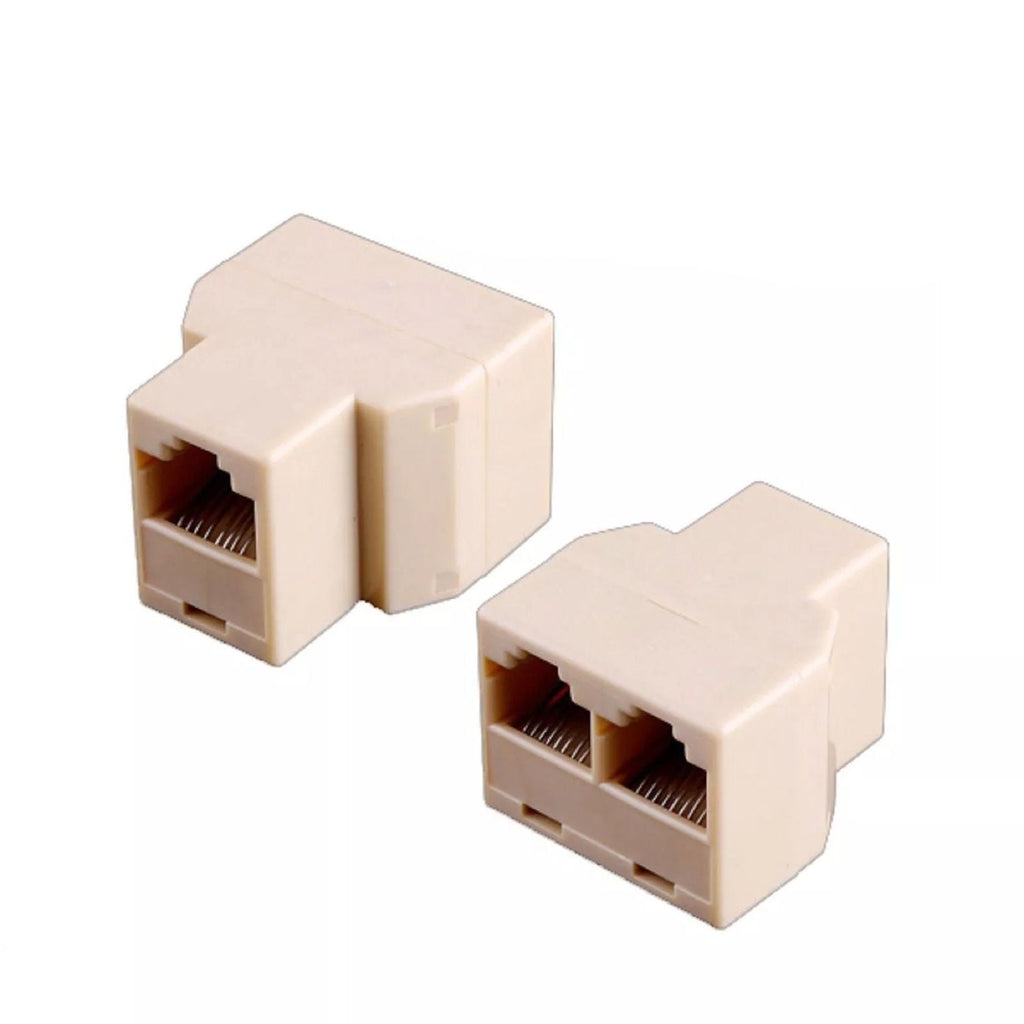 Adaptador de red RJ45 de 1 a 2 - anacate