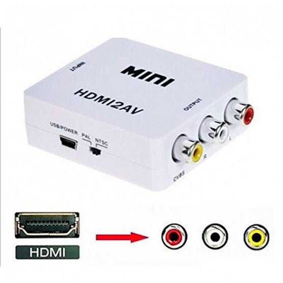 Adaptador HDMI a RCA - anacate