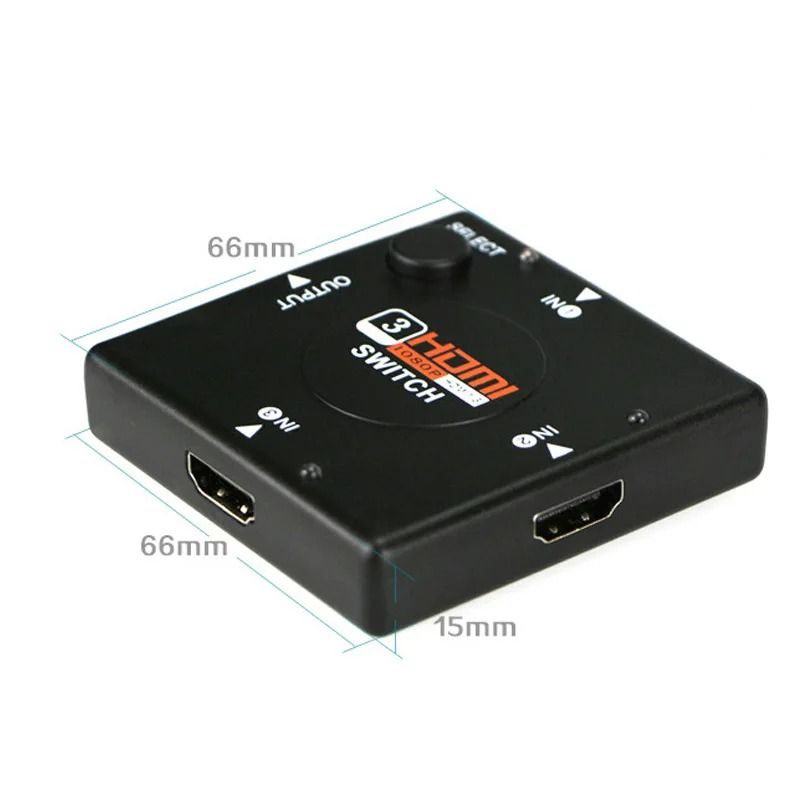 Adaptador HDMI de 3 a 1 - anacate