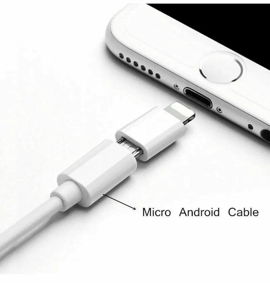 Adaptador micro usb a lightning - anacate