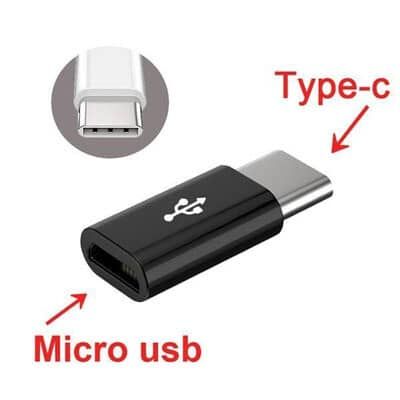 Adaptador micro USB a tipo C - anacate