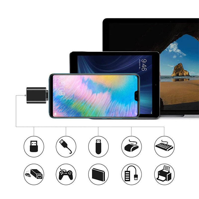 Adaptador USB a tipo C - anacate