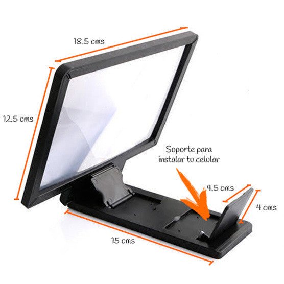 Amplificador de pantalla de 7.5" - anacate