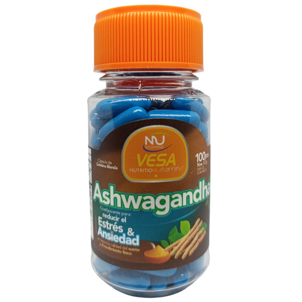 Ashwagandha 100 capsulas gel - anacate